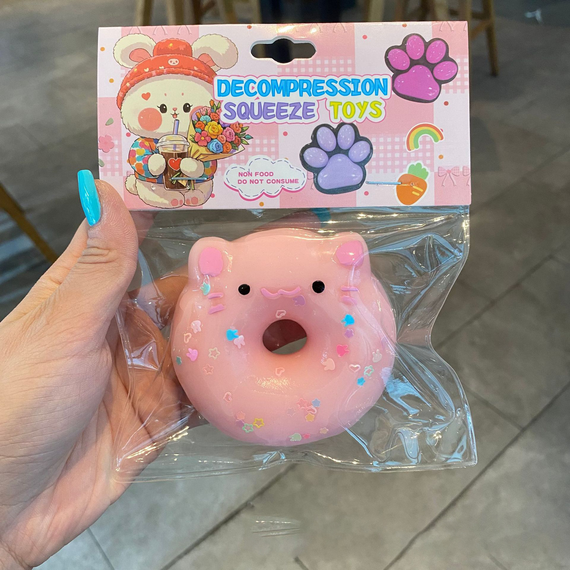 Niños no tóxicos juguetes de rebote lento descomprimir la sensación de barro gelatina de silicona de alto valor facial