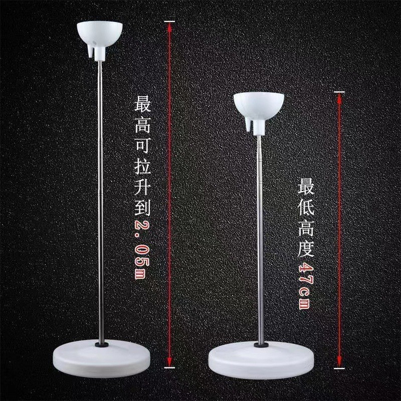 Accesorios de globo 2m 3m varilla retráctil soporte de columna centro comercial festivo centro comercial de bienvenida decoración