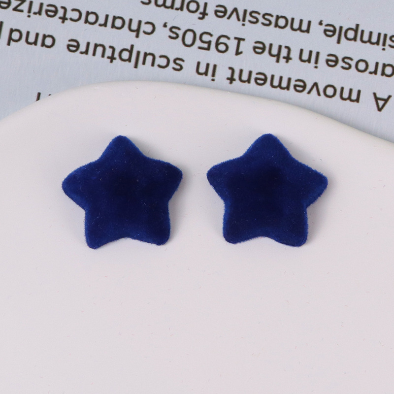 シンプルで多用途の豪華なカラフルな五芒星パッチアクセサリー diy ジュエリー帽子ヘアピンヘアアクセサリー材料卸売|undefined