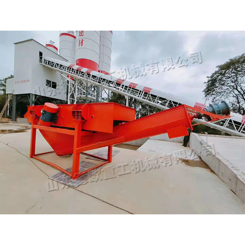 混凝土砂石清选分离机 罐车余料回收系统 混凝土浆水回收设备