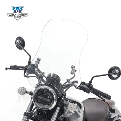 windshield windshield front windshield – Motorcycle front windshield - transparent-height-55cm