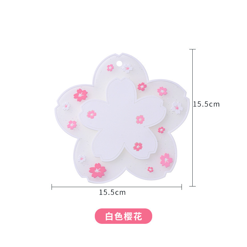 桜シリコン断熱マットレストランのパーマ防止鍋マット家庭用キッチンの人気耐高温パッド|undefined