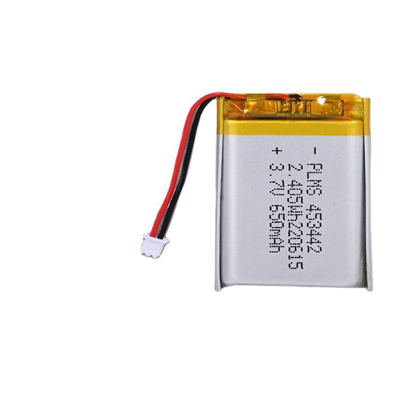 453442 650mAh行车记录仪 GPS定位器 无线监控聚合物充电电池电芯