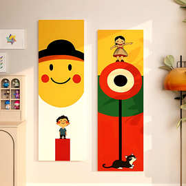 多巴胺卧室装饰房间布置温馨床头背景墙面自粘贴画女生改造小物件