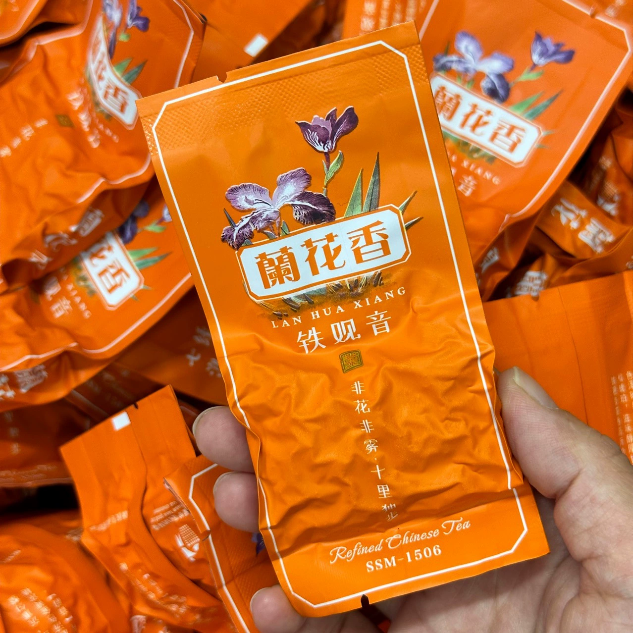 Новый чай Фуцзянь Аньси Улун Лучжоу-аромат Tieguanyin Wuyishan чай Чжэншань гонки небольшой упаковочный пакет 5 г