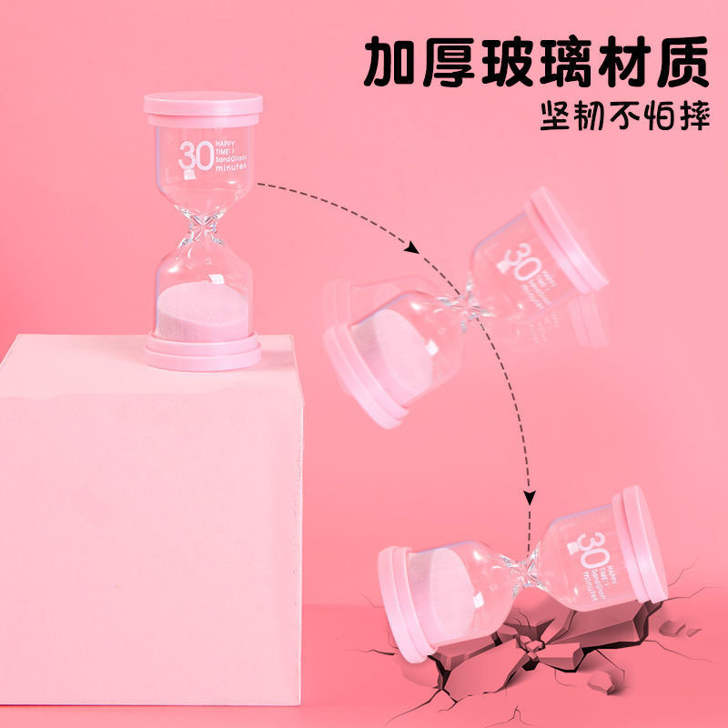 Timer Anti-Drop Hourglass Children's Learning Eating Time Manager 10/20/60 Minutes Prize Gift Ornament