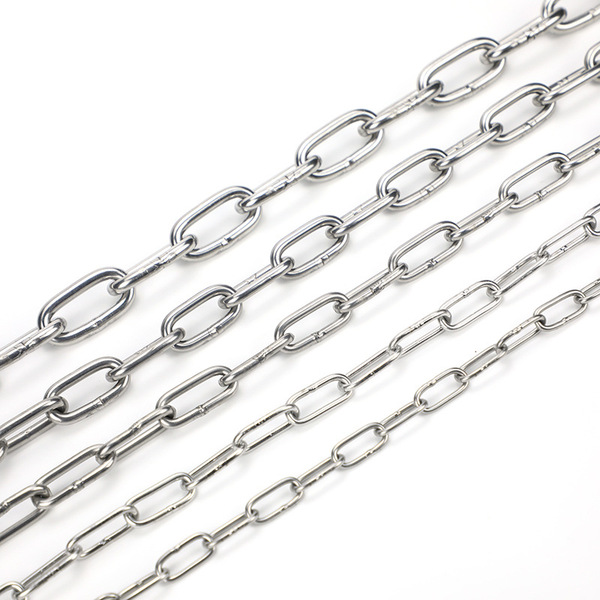 Dry clothes buckle and coarse iron ring stainless steel chain…