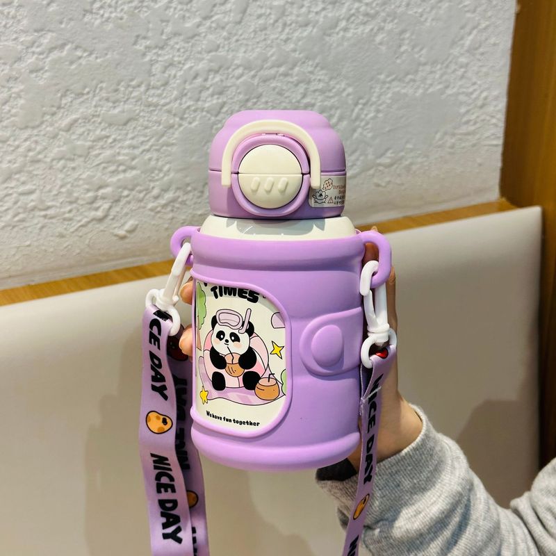 新款儿童水杯上学专用保温杯316食品级一杯三饮宝宝儿童保温杯子|undefined