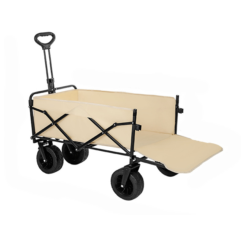 Foldable Camping Trolley For Picnic And Outdoor Transport_voghion.com