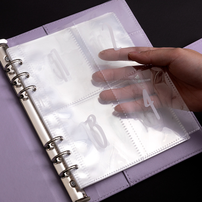 Amazon Venta caliente 100 sobres desafío cuaderno de hojas sueltas pareja ahorrando dinero en efectivo sobre cuaderno de presupuesto