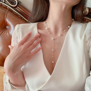 Natural freshwater pearl autumn and winter sweater chain Joker niche design necklace jewelry baby's baby's baby's baby's baby's baby's baby's baby's baby's baby's baby's baby's baby's baby's baby's baby's baby's baby's baby's baby's baby