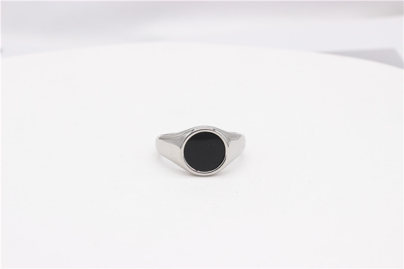 Wholesale Jewelry Simple Style Geometric 304 Stainless Steel Shell 18K Gold Plated Rings display picture 6