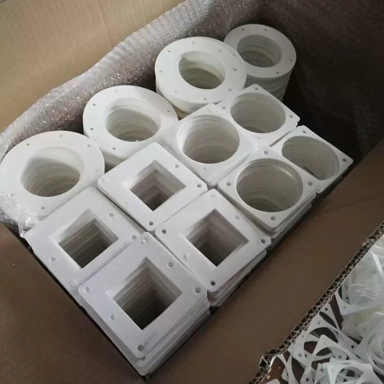 耐火隔热陶瓷垫片 陶瓷纤维垫片  冲压异形带孔陶瓷棉纸垫