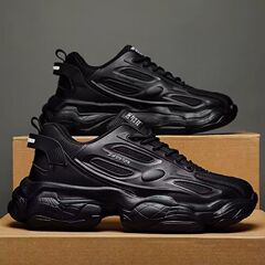 Men's shoes summer new breathable shoes men's trendy versatile inner heightening sports casual running dad shoes trendy shoes