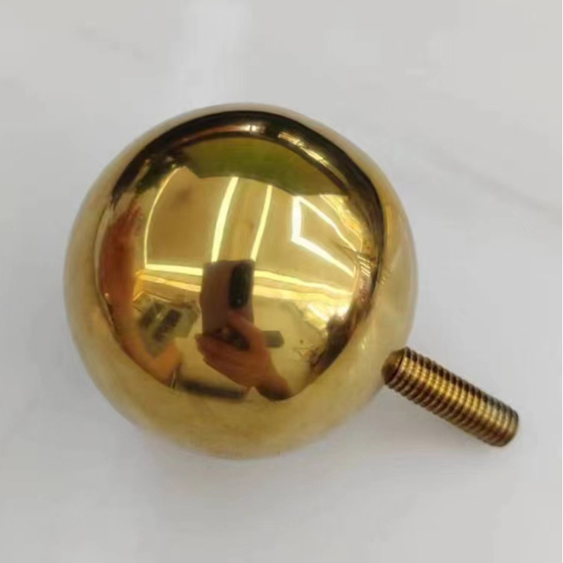 小区院子围栏 走道防护栏配件带座装饰球灯饰配件球