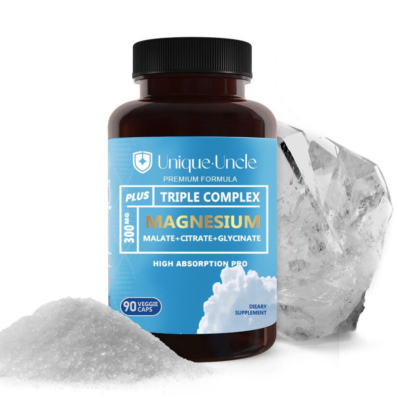 Unique uncle triple magnesium complex capsules (90 capsules)