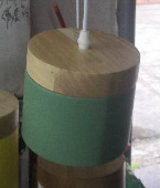 Lámpara colgante nórdica tipo macaron, diseño minimalista para cafeterías, comedores o dormitorios