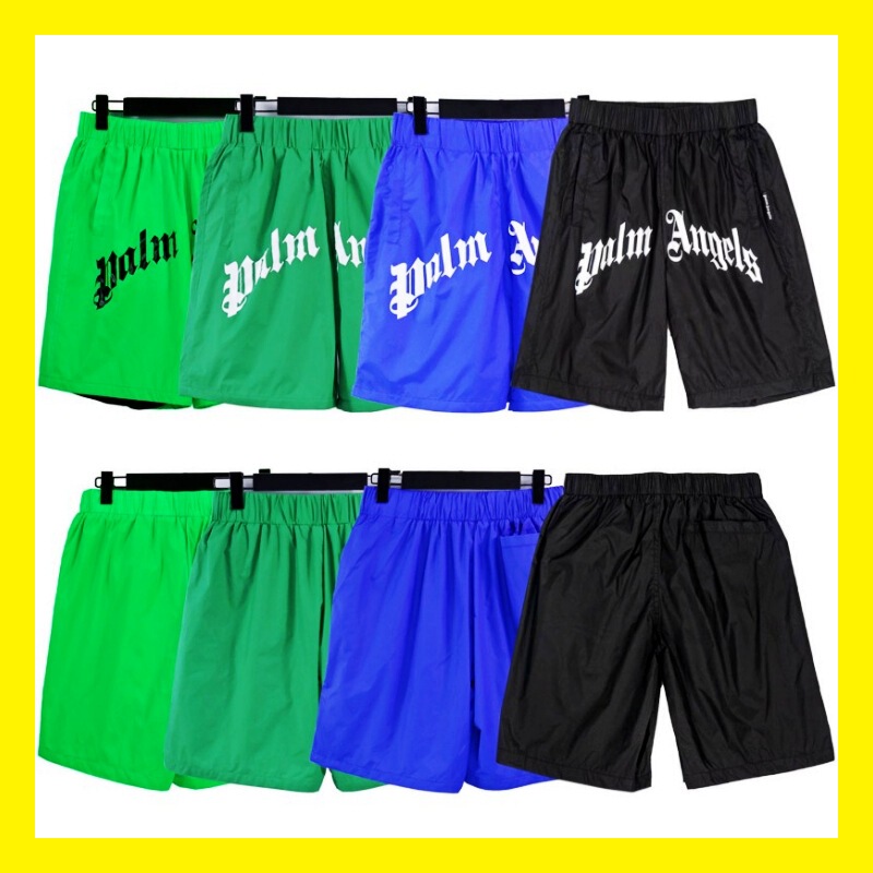 Foreign trade wholesale pa angel tide brand letter logo mesh sports leisure mesh beach shorts lovers