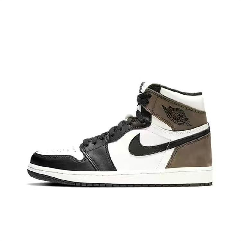 AJ1 ハイトップバスケットボールシューズカジュアルスニーカースポーツシューズ aj 男女兼用シューズ aj インバーカー煙灰パンダ黒と白の黒曜石|undefined