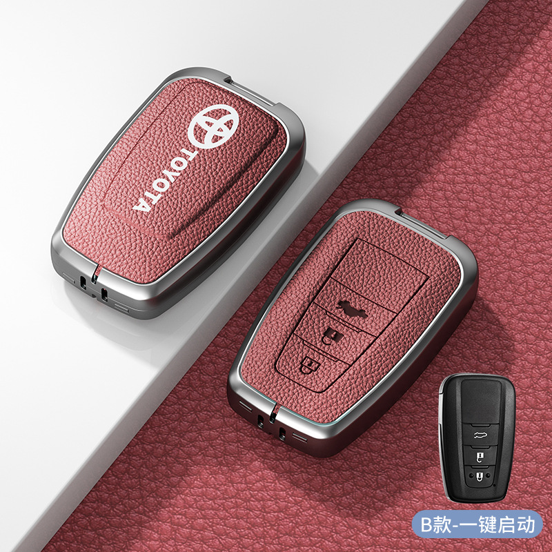 모델 B 아연 합금 쉘 3 키 화산 빨간색 단일 쉘