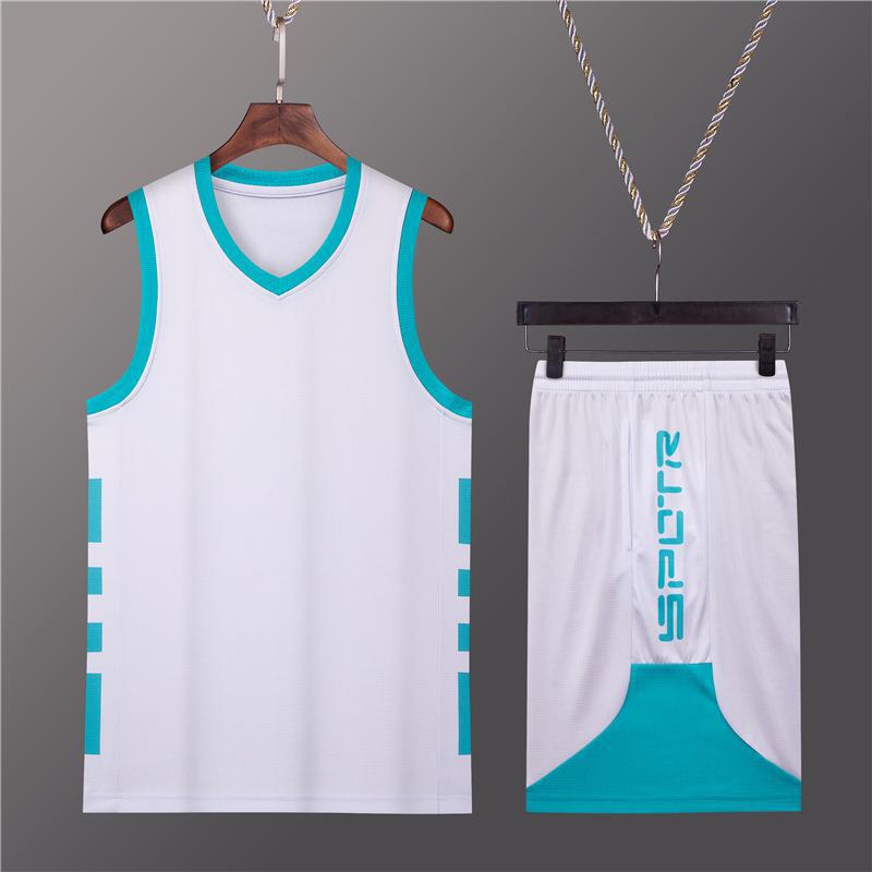 Basketball uniform men's and women's sports suit children's basketball training uniform student competition team uniform basketball jersey vest printing