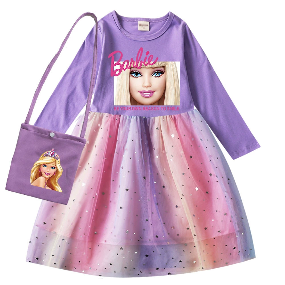 Barbie детская одежда для девочек 9059