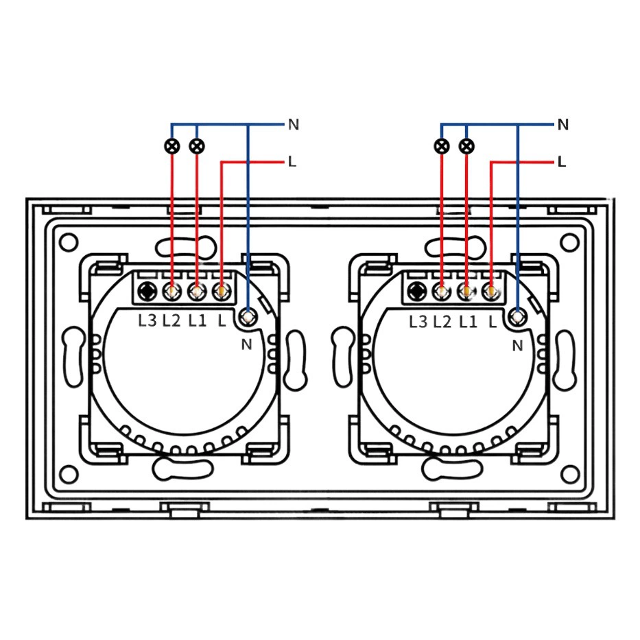 Трансграничный Европейский стандарт типа 146 WIFI Интеллектуальный переключатель из закаленного стекла Голосовая панель версия с нулевым огнем умный переключатель оптом