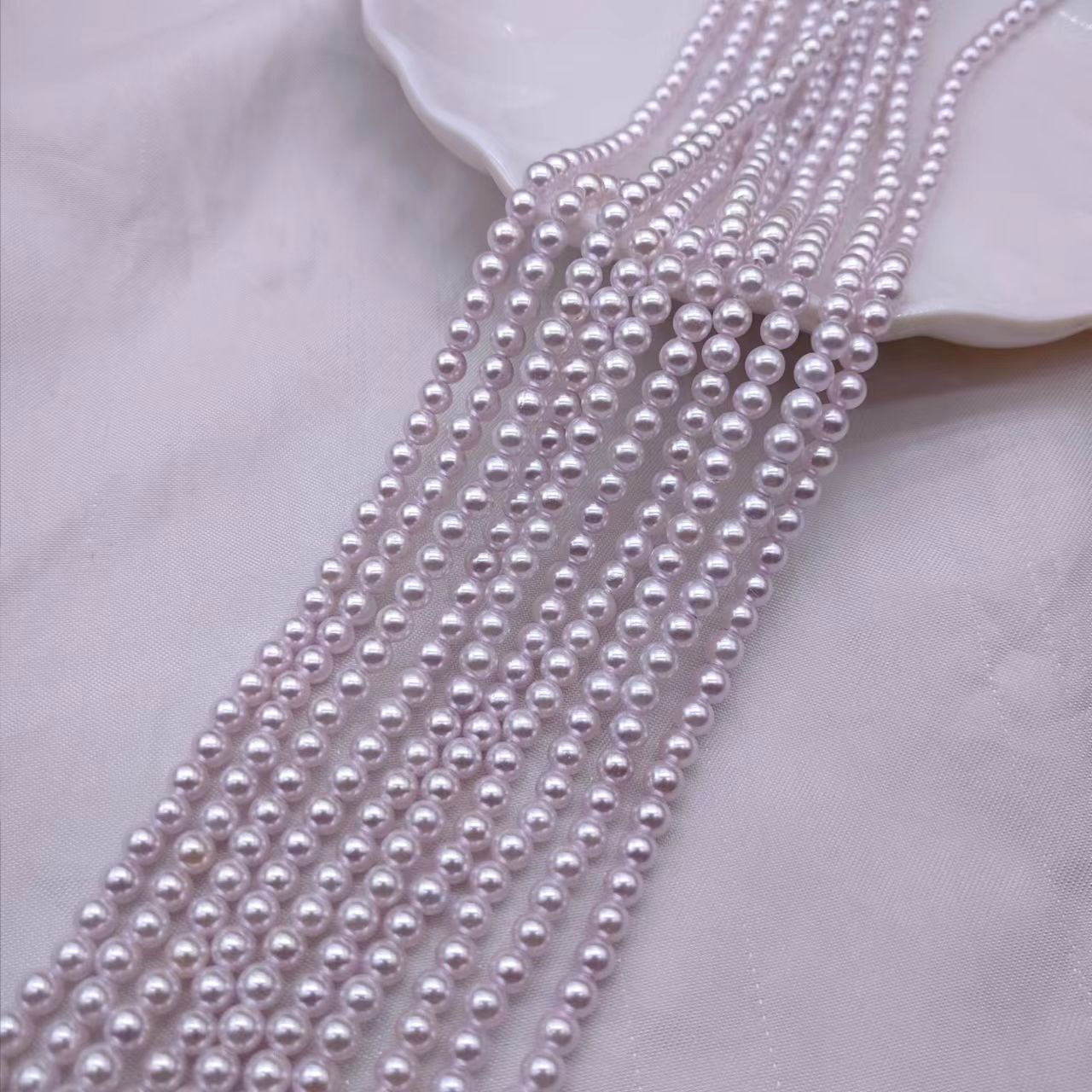 Perlas de concha con orificio recto grande de 1.2mm, perlas pequeñas, perlas espaciadoras de concha del Mar del Sur, perlas espaciadoras de estilo antiguo con diseño de corona de fénix para bricolaje, venta al por mayor. image 10