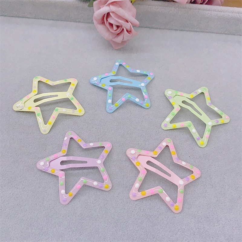 다섯개 별 혼합 색상 6CM