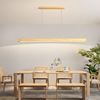 Strip a chandelier Light extravagance modern Simplicity solid wood Bar counter desk Tearoom table a chandelier Japanese one word Log