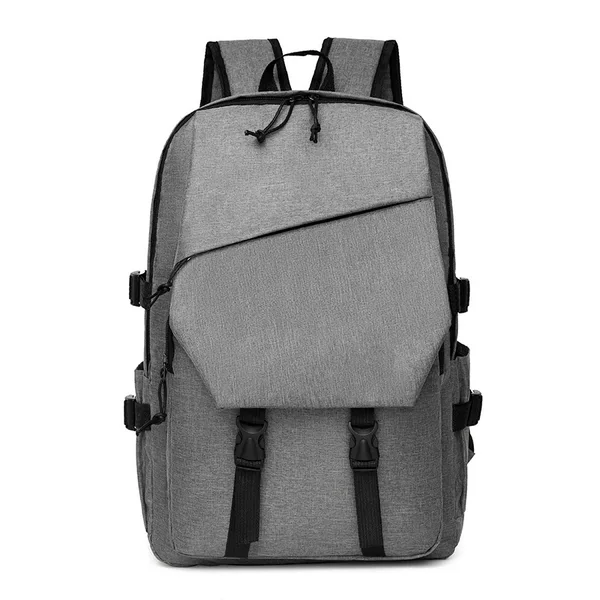 Schoolbag men's college student large capacity high school student backpack men's computer bag laptop backpack with logo