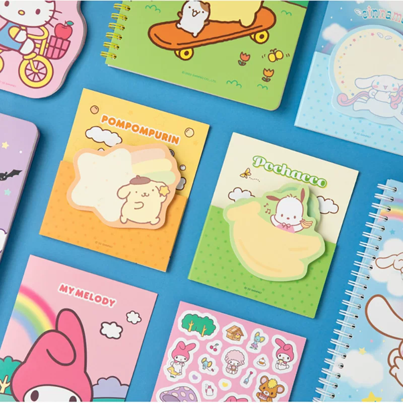 Sanrio, (Cross-border trading), double-layer note for students