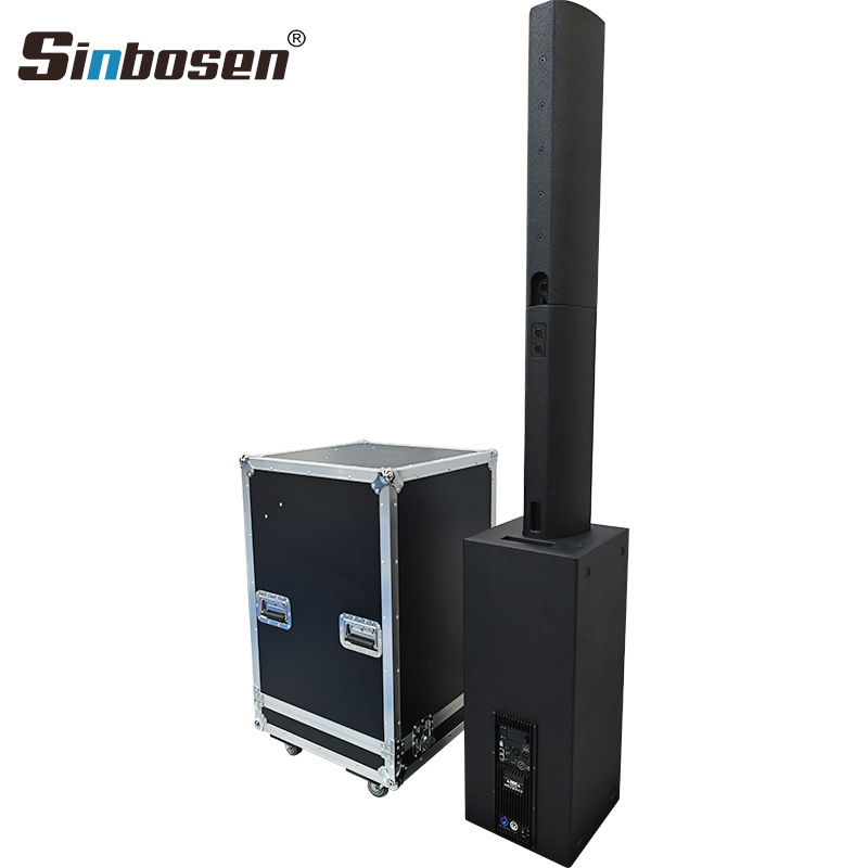 Doble 12 pulgadas de neodimio magnético LA512 de alta potencia columna de sonido sistema de sonido matriz de altavoces cine en casa sonido de fiesta de boda