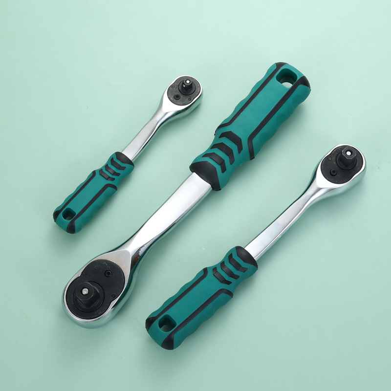 Ventas de la fábrica Jiutong 72 dientes 1/2 3/8 1/4 trinquete de liberación rápida automática llave rápida mosca grande