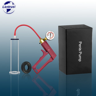 Exercise Penis Pump Male Masturbation Aircraft Cup Nylon Handle Acrylic Vacuum Flange Tube Penis Endurance Training