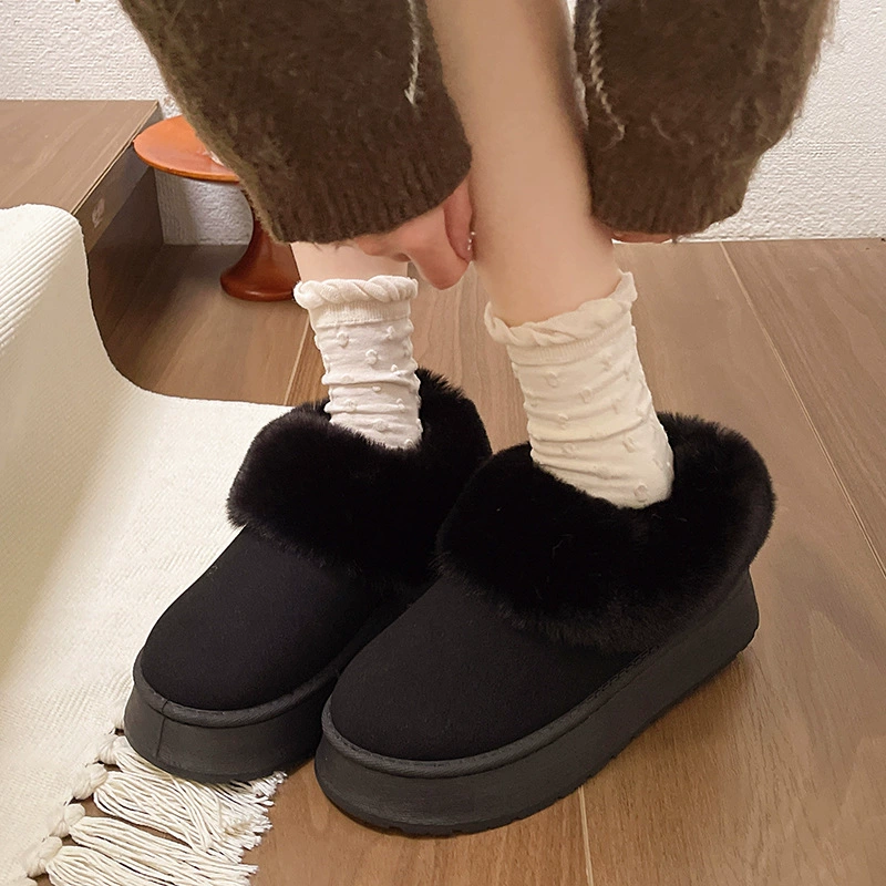 Warm boots, winter universal shoes platform, Korean style