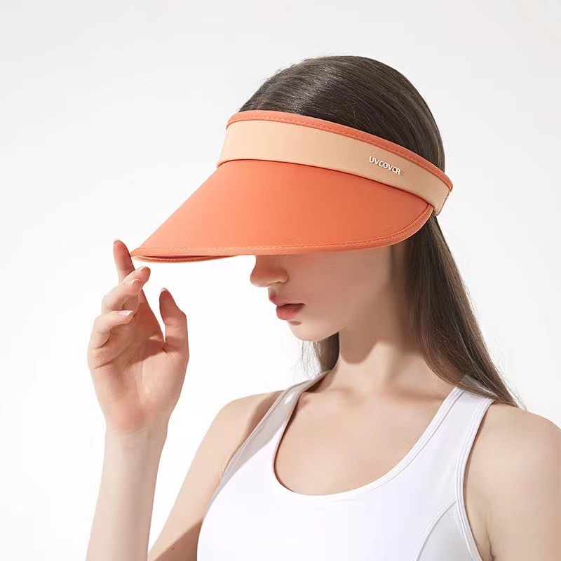 2022 New Women's Outdoor Sports Cycling Alpine Cap Fashion Golf Cap Topless Beach Sun Hat display picture 3