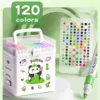 Handheld sticker, 120 colors