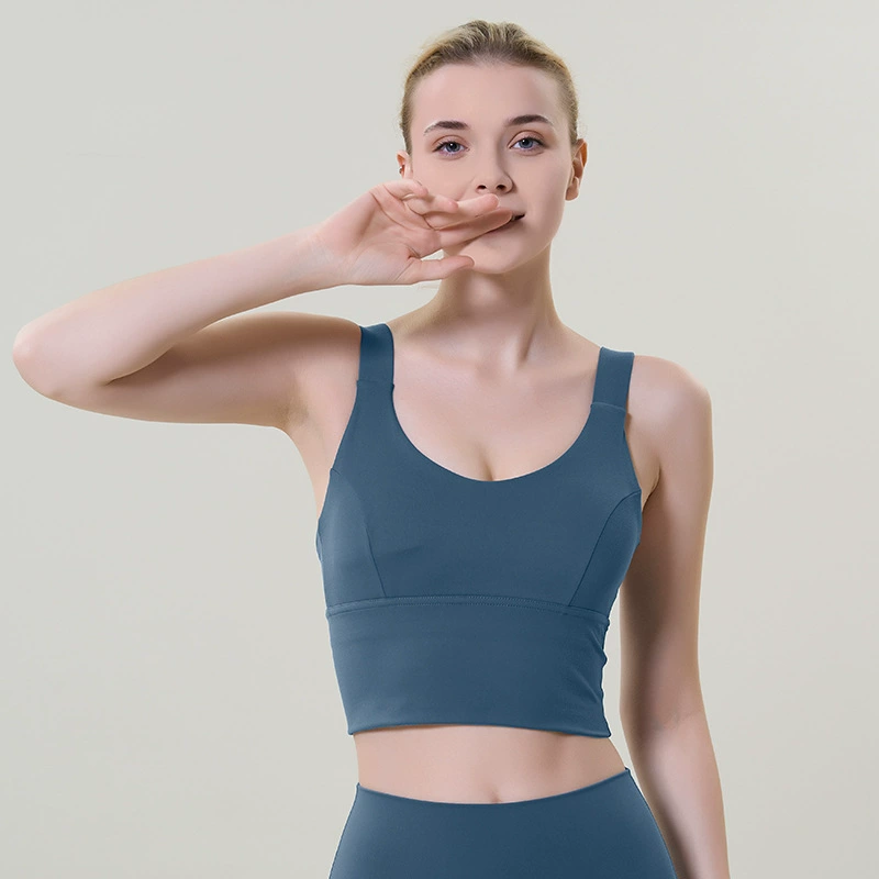 Спортивный жилет высокой прочности, бюстгальтер push up для спортзала, йога одежда, красивая спина, европейский стиль, для бега