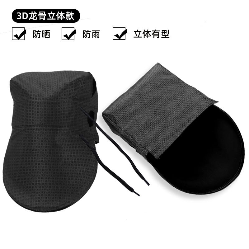 3D sun protection gloves for electric vehicles, summer battery and motorcycle handguards, sunshade, waterproof and UV protection handlebar covers