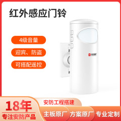 無線ドアベル家庭用赤外線検出器スマート商用人体センサー警報器電子迎賓器遠隔