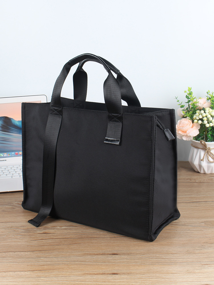 2026 trend document bag portable briefcase men and women business…