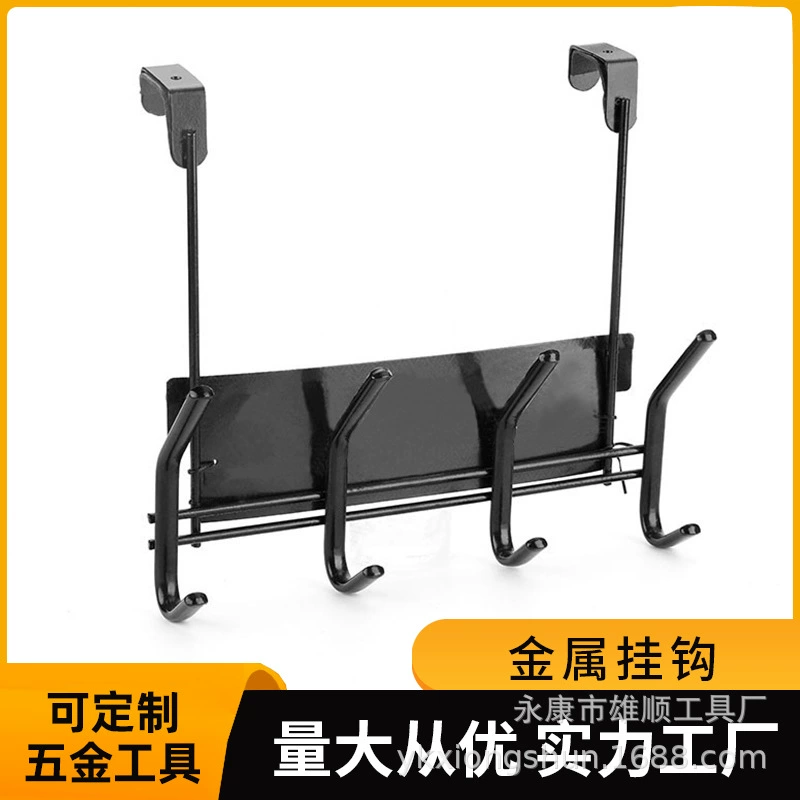 Портативный набор металлических крючков без перфорации, простой гаражный крючок для железной трубы, садовый крючок, Бытовые аксессуары
