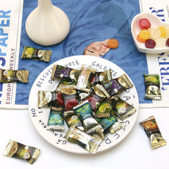 German Import Jia Yun Fruit Candy 500g Bulk Mixed Flavor Wedding Celebration Snack Sugar Candy Assorted Candy Wholesale