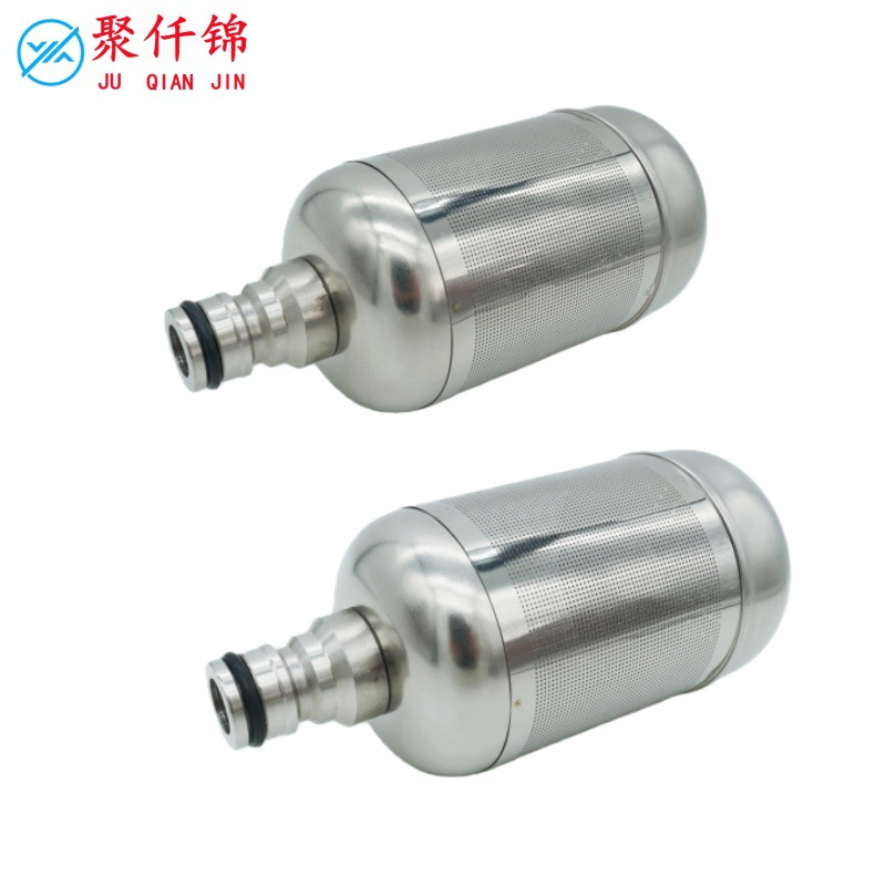 304 stainless steel water inlet filter net for car wash machine, high-pressure accessory, water inlet hose nozzle, 1/2 inch filter