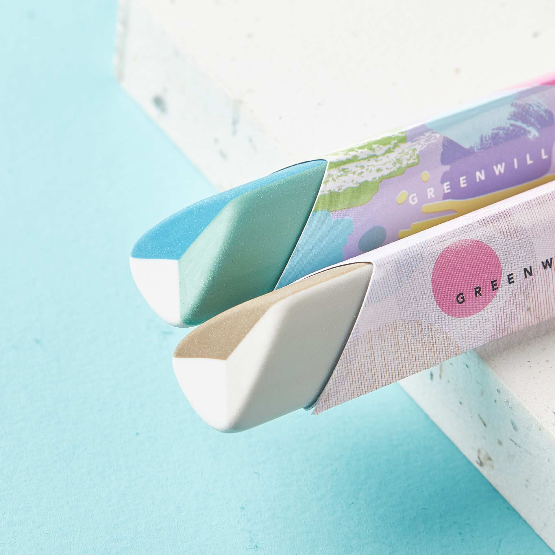 triángulo tricolor oblicuo borracha bor