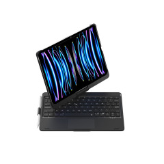 20/21/22ipadアップルair 4回転妙制御無線bluetoothキーボードタッチ磁気タブレットキーボードを適用
