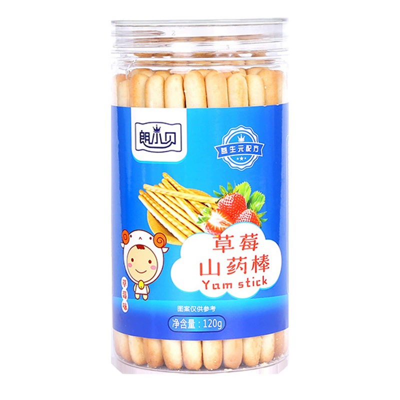 Детские снеки Ланг Сяобэй: молочные палочки из ямса, печенье, угольные палочки, пальчиковые пребиотические печенья