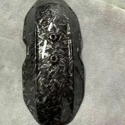 Motorcycle Fender – calf Guardian Fender modified N1S - guardian-separate-baffle-broken-carbon-pattern