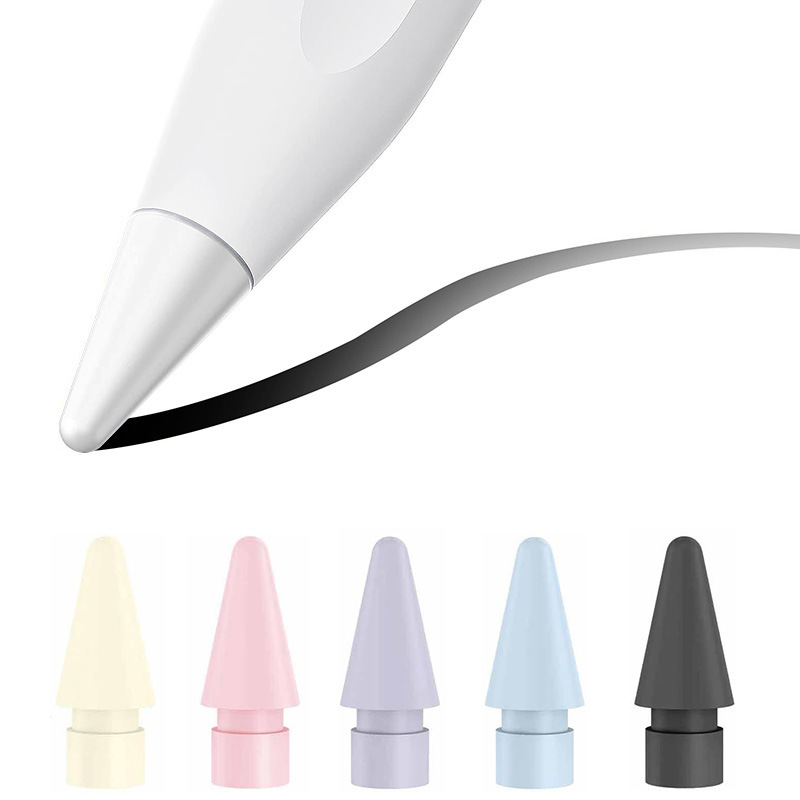 Suitable for Apple Apple Pencil Colorful Pen Tip Ipad1/2 Generation/Pro/Usb-C Wear-Resistant Replacement Pen Tip